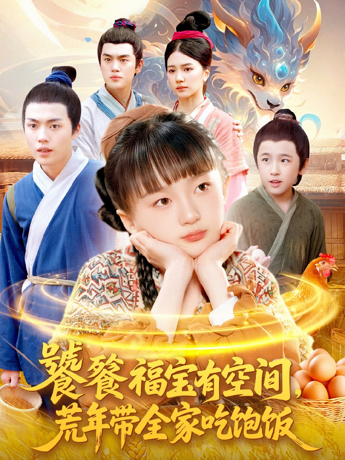 饕餮福寶有空間，荒年帶全家吃飽飯(全集)
