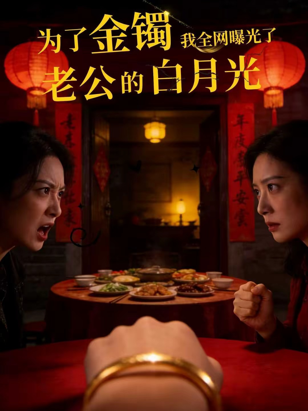 為了金鐲，我全網曝光了老公的白月光(全集)